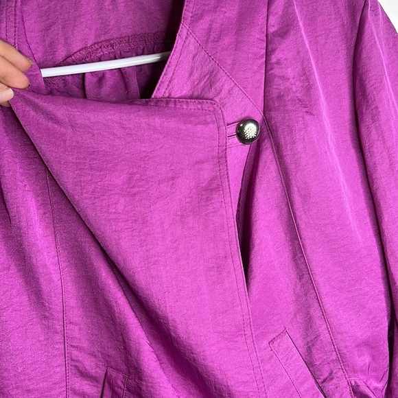NWT Vintage Design Today’s Hot Fuchsia Pink 80’s Jacket - Picture 3 of 10